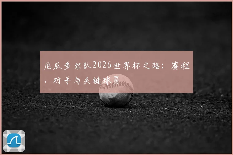 厄瓜多尔队2026世界杯之路:赛程、对手与关键球员